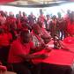 The New Patriotic Party is demanding the immediate release of three South Africans