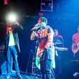 Stonebwoy performing at 'Go Higher Concert' at Irving Plaza, United States