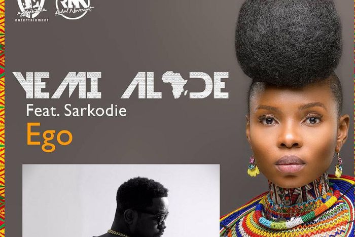 Yemi Alade's "Ego" featuring Sarkodie cover artwork