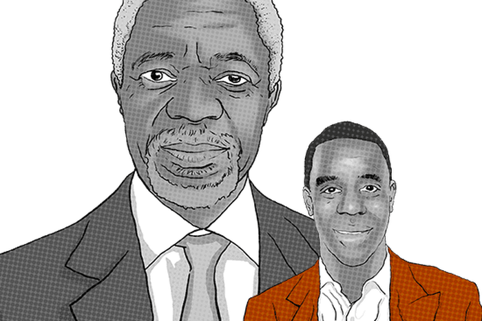 One of the two Ghanaians explicitly mentioned in the report is Kojo Annan. The other is John Addo Kufuor, son of Ghana's former president, John Agyekum Kufuor.