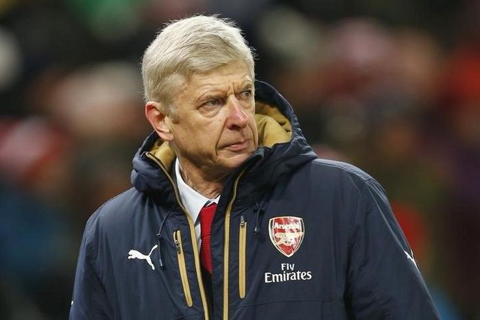 Arsenal manager Arsene Wenger  during Stoke City v Arsenal - Barclays Premier League in  January 2016