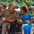 President John Mahama with Education Minister, Prof. Jane Naana Opoku Agyemang