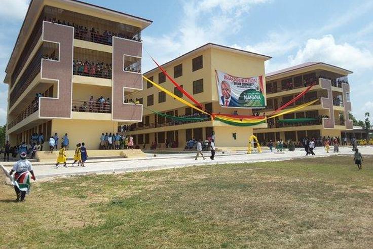 The community day senior high schools (SHSs) at Derma in the Tano South District in the Brong Ahafo Region