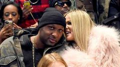 Lamar Odom with Khloe Kardashian