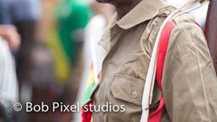 Bob Okala  was part of some entertainers who paraded during Ghana's 59th Independence Day celebrations.