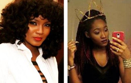 Omotola and Meraiah