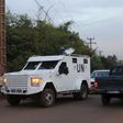 A UN armored vehicle patrols in Bamako, Mali, November 23, 2015. REUTERS/Joe Penney