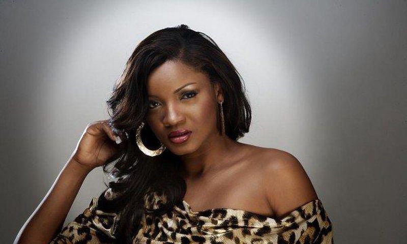 Omotola in a photo shoot