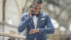 Stylish black man