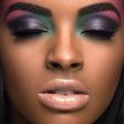 African woman with stunning makeup