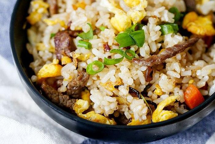 Beef fried rice