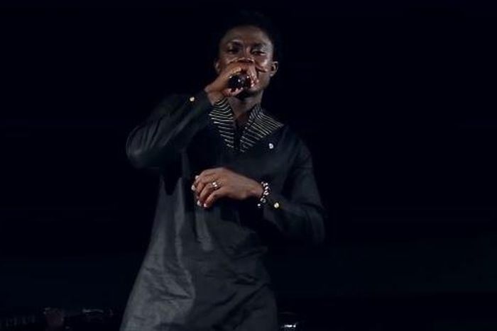 AJ Nelson performing in "Power To The People" official trailer