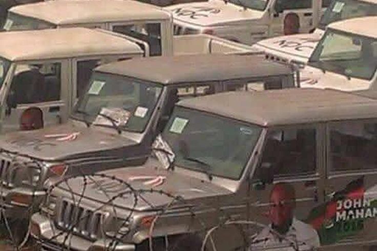 The Mahindra 4x4 vehicles