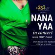 Nana Yaa Live In Concert flyer