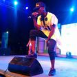 Mr Eazi performing