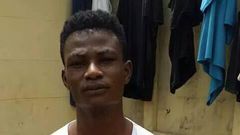 The prime suspect, Daniel Asiedu