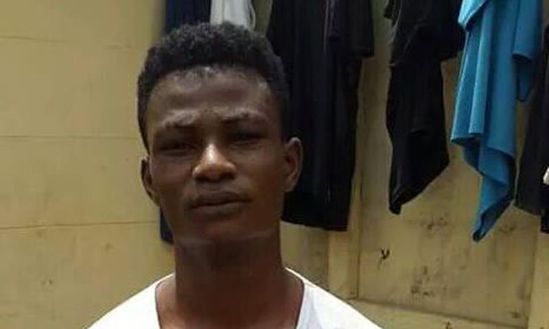 The prime suspect, Daniel Asiedu