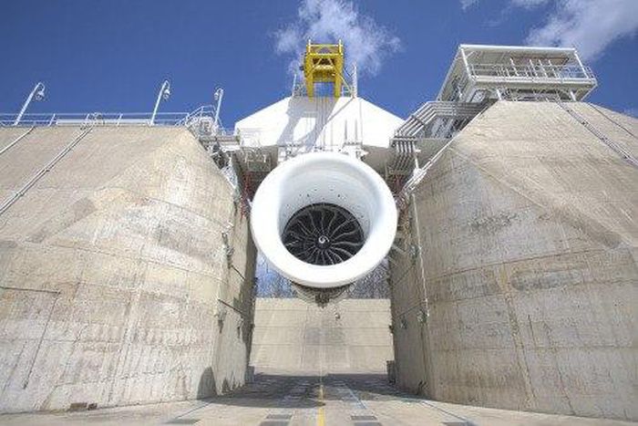 Top and above: Meet the GE9X. When Boeing decided to build the 777X jet, the next-generation version of the 777 jet, it asked GE to develop an engine to power it. Image credit: GE Aviation