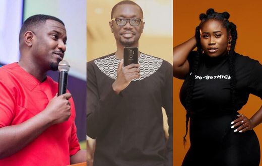 John Dumelo, Ameyaw and Lydia Forson