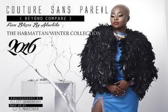 World's first ever harmattan/winter collection - Blazer by Aku Shika