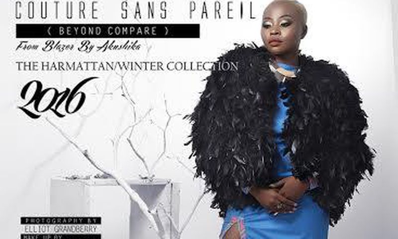 World's first ever harmattan/winter collection - Blazer by Aku Shika