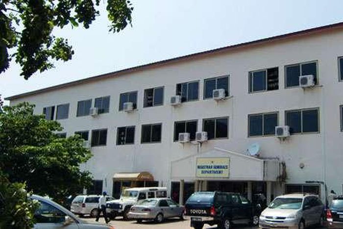 Registrar-General's Dept.