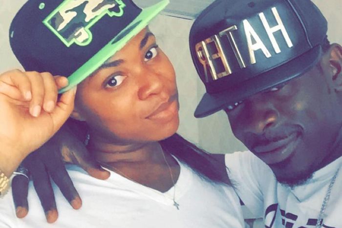 Shatta Wale and his baby mama