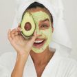 Using avocado as face mask