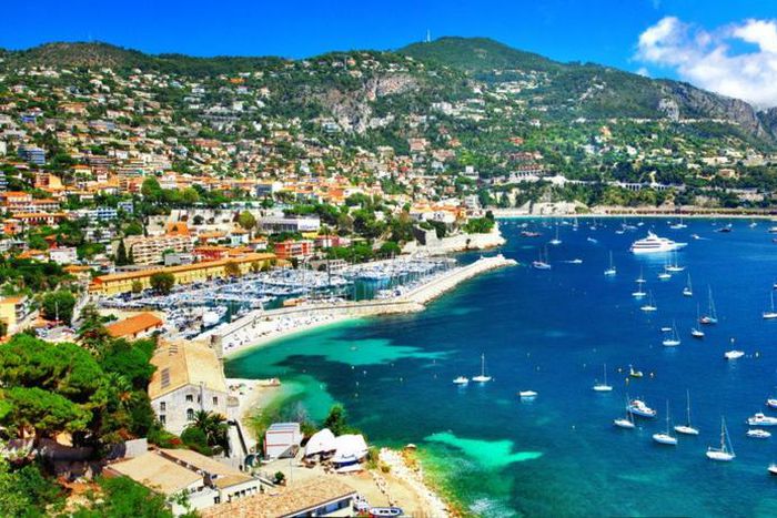 Port of Nice in France