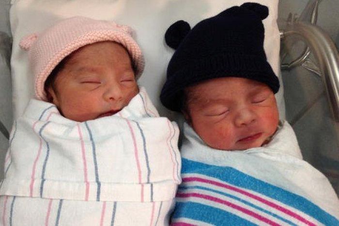 Though the twins will be sharing a lot of things over the years, they will certainly not be sharing a birthday.