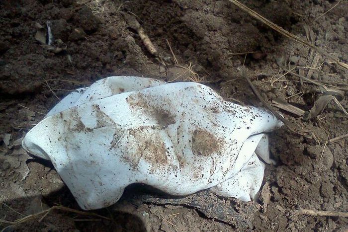 The three week old grandchild