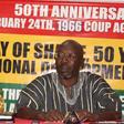 TUC Secretary General Kofi Asamoah (Left) and Justice Henaku, SFG Secretary (Right)