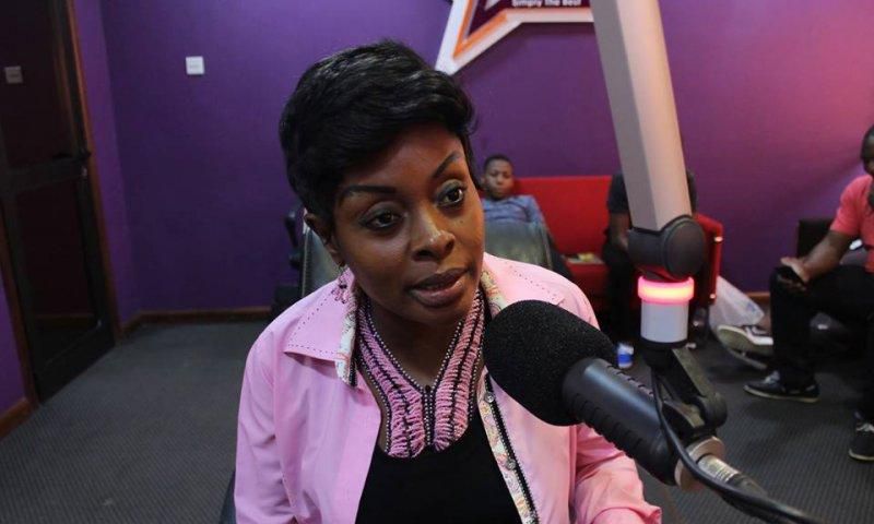 Akosua Agyepong at Starr FM studios