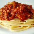 Spaghetti sauce with beef
