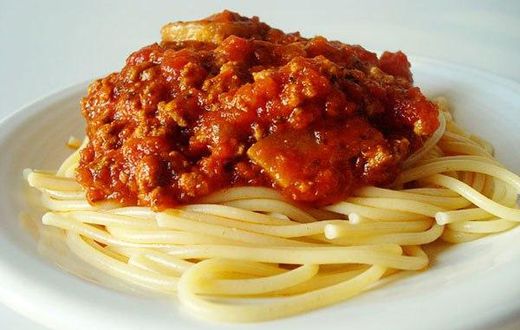 Spaghetti sauce with beef