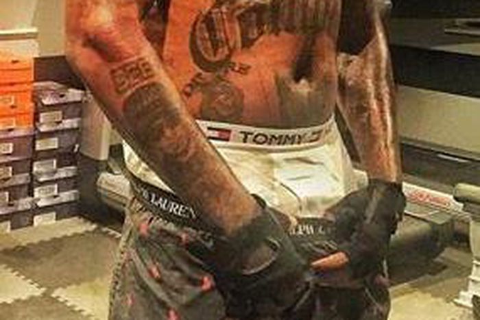 American rapper, The game in new sexy photos