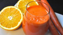 Carrot and orange juice