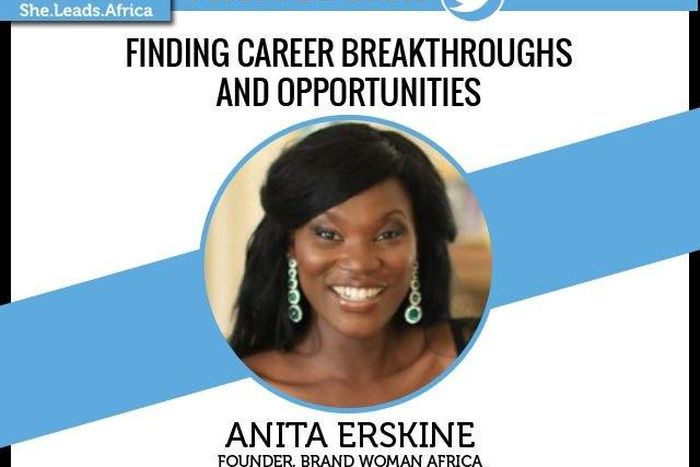 Anita Erskine so speak at  #SheHiveAccra season II