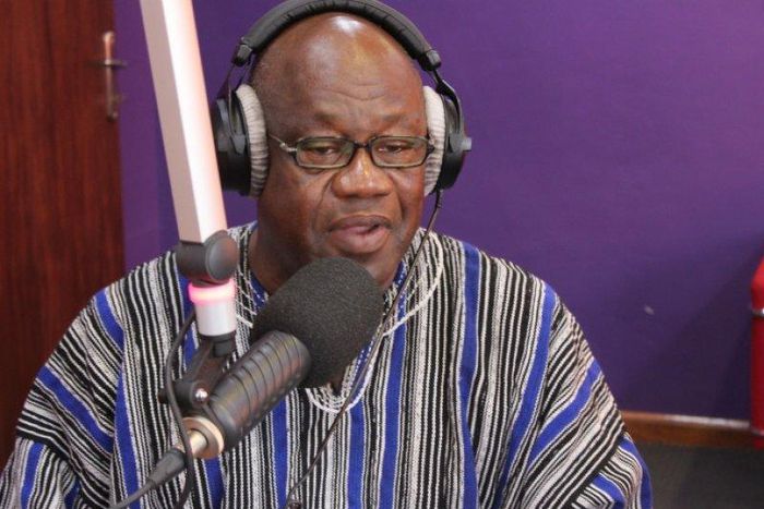 Hon Fritz Baffour in smock