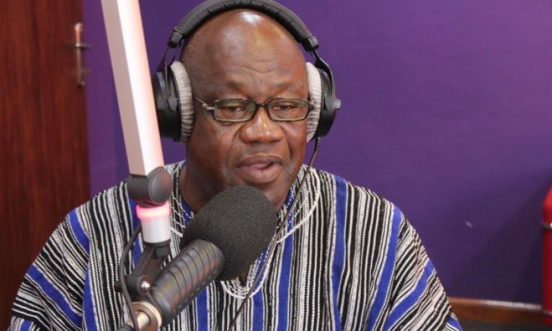 Hon Fritz Baffour in smock