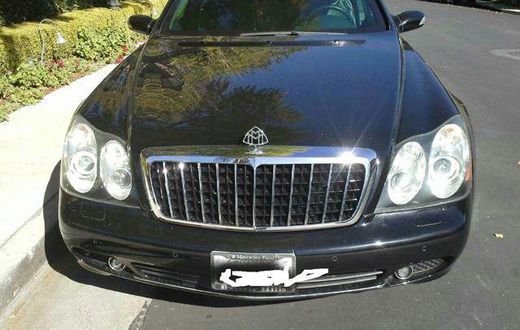 Charlie Sheen's 2009 Maybach Landaulet 62S