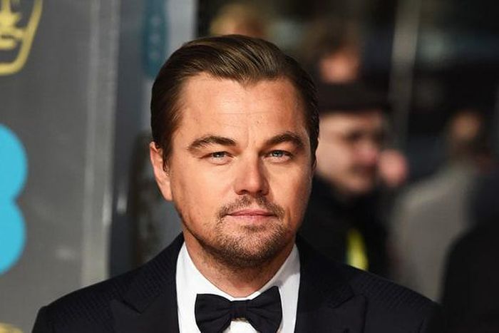 Leonardo DiCaprio attends the EE British Academy Film Awards at the Royal Opera House in London on Feb. 14.