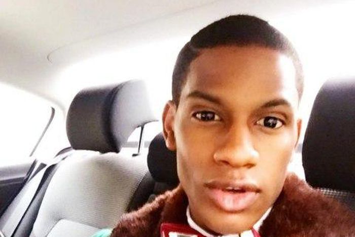 Denola Grey looking dapper