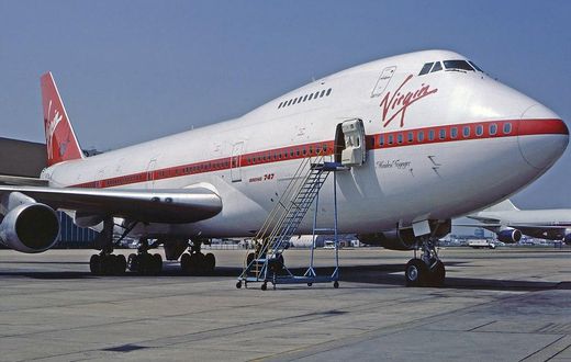 Virgin Atlantic plane