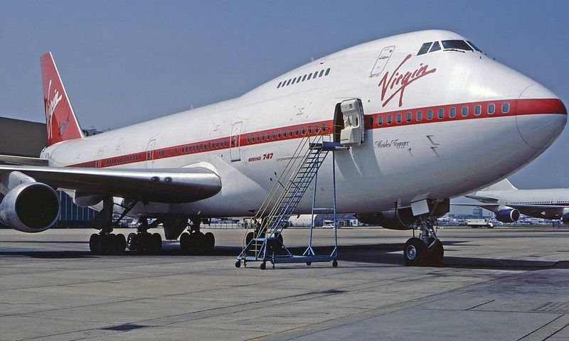 Virgin Atlantic plane