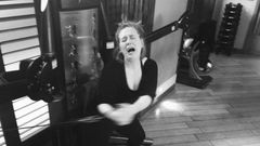Adele putting in the work