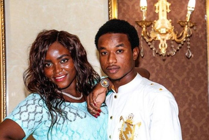 Eric Ohemeng (R) and Esther Enyonam Pakyi before the acid attack. Credit: Graphic.com.gh