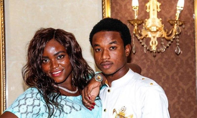 Eric Ohemeng (R) and Esther Enyonam Pakyi before the acid attack. Credit: Graphic.com.gh