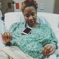 Tonto Dikeh at the labour ward