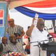 NPP´s Flagbearer, Nana Akufo-Addo launching the campaign